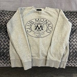 Women’s Club Monaco gray sweatshirt